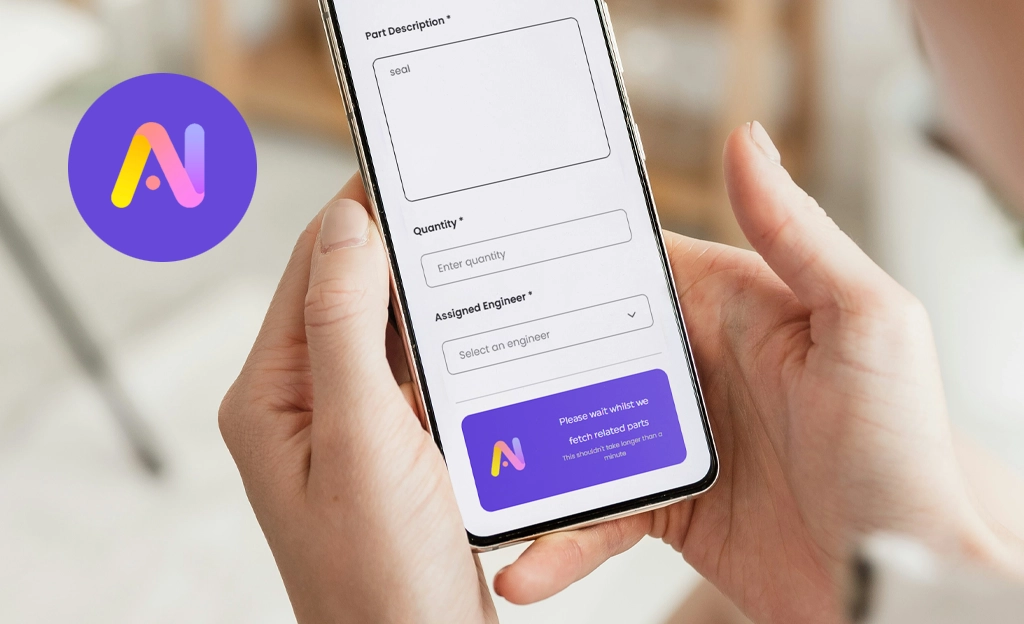 AI Identifies the Appliance screen